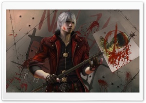 Dante Devil May Cry Ultra HD Wallpaper for 4K UHD Widescreen desktop, tablet & smartphone