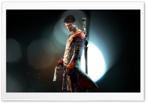 Dante With Sword HD DmC Devil May Cry Wallpapers