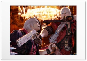 Dante Vs. Nero 4K UHD Wallpaper for Widescreen and UltraWide Desktop, UltraHD TV, Smartphone, Tablet