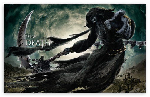 Dante's Inferno Death Ultra HD Desktop Background Wallpaper for 4K