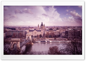 Danube River, Budapest, Hungary Ultra HD Wallpaper for 4K UHD Widescreen desktop, tablet & smartphone