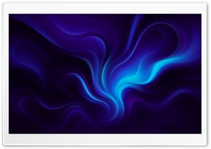 Dark Abstract Background, Neon Blue 4K UHD Wallpaper for Widescreen and UltraWide Desktop, UltraHD TV, Smartphone, Tablet