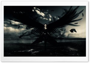 Dark Angel Ultra HD Wallpaper for 4K UHD Widescreen desktop, tablet & smartphone