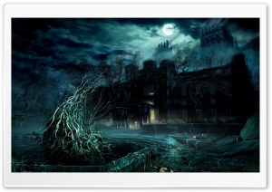 Dark Game Scene HD Ultra HD Wallpaper for 4K UHD Widescreen desktop, tablet & smartphone