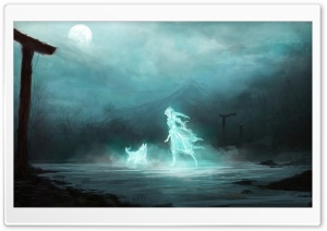 Dark Ghost Ultra HD Wallpaper for 4K UHD Widescreen desktop, tablet & smartphone