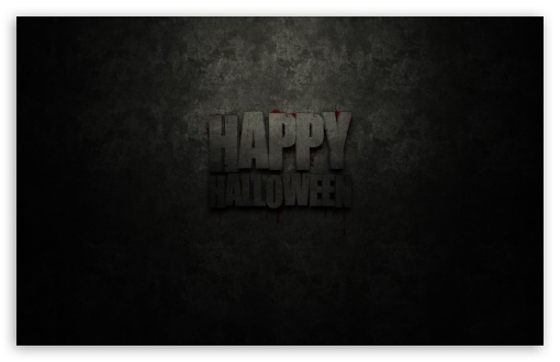 Dark Halloween Greeting UltraHD Wallpaper for HD 16:9 ; Widescreen 16:10 5:3 ; Fullscreen 4:3 3:2 ;