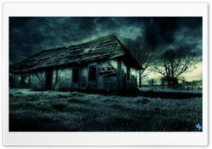 Dark Old House Ultra HD Wallpaper for 4K UHD Widescreen desktop, tablet & smartphone