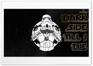 Dark Side Till I Die Ultra HD Wallpaper for 4K UHD Widescreen desktop, tablet & smartphone