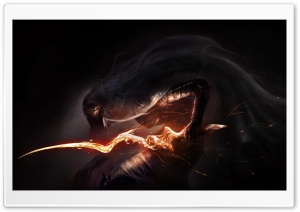 Dark Souls III Monster Concept Ultra HD Wallpaper for 4K UHD Widescreen desktop, tablet & smartphone
