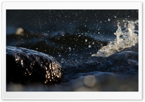 Dark Splash Ultra HD Wallpaper for 4K UHD Widescreen desktop, tablet & smartphone