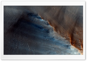 Dark Spot on Mars, NASA Ultra HD Wallpaper for 4K UHD Widescreen desktop, tablet & smartphone