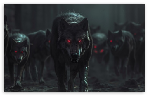 Dark Wolf Pack Art UltraHD Wallpaper for UHD 16:9 2160p 1440p 1080p 900p 720p ; 8K UHD TV 16:9 Ultra High Definition 2160p 1440p 1080p 900p 720p ; UltraWide 21:9 24:10 ; Widescreen 16:10 5:3 WHXGA WQXGA WUXGA WXGA WGA ; Fullscreen 4:3 5:4 3:2 UXGA XGA SVGA QSXGA SXGA DVGA HVGA HQVGA ( Apple PowerBook G4 iPhone 4 3G 3GS iPod Touch ) ; Tablet 1:1 ; Mobile 9:16 2:3 3:5 3:4 - ;