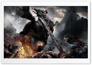 Darksiders Horsemen Ultra HD Wallpaper for 4K UHD Widescreen desktop, tablet & smartphone