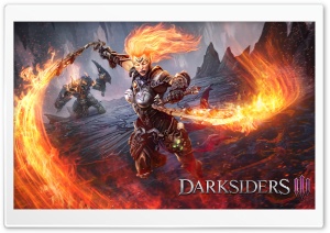 Darksiders III Flame Fury 2018 Video Game Ultra HD Wallpaper for 4K UHD Widescreen desktop, tablet & smartphone