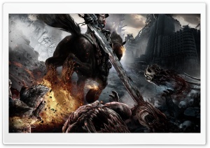 Darksiders Rider Ultra HD Wallpaper for 4K UHD Widescreen desktop, tablet & smartphone