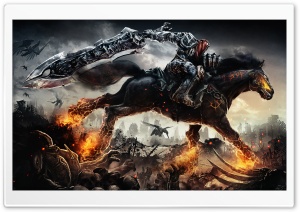 Darksiders War Rides Ultra HD Wallpaper for 4K UHD Widescreen desktop, tablet & smartphone