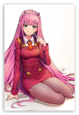 Darling in the franxx UltraHD Wallpaper for Mobile 2:3 ;