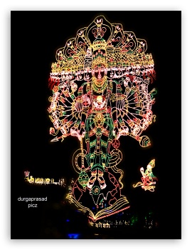 dasavathara lighting UltraHD Wallpaper for Mobile 3:4 ;