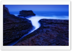 Davenport Beach Twilight Ultra HD Wallpaper for 4K UHD Widescreen desktop, tablet & smartphone