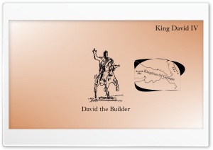 David IV David the Builder, Kingdom Of Georgia Map Ultra HD Wallpaper for 4K UHD Widescreen desktop, tablet & smartphone