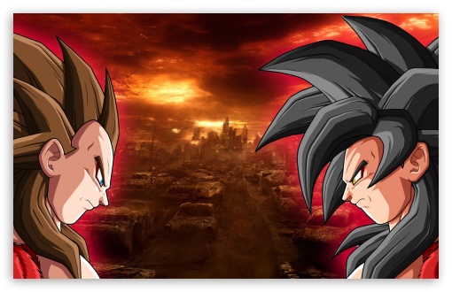Dragon Ball PC Wallpaper - Goku vs. Vegeta