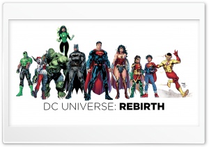 DC Comics Rebirth Ultra HD Wallpaper for 4K UHD Widescreen desktop, tablet & smartphone