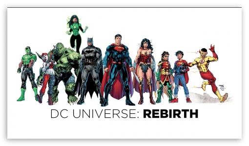 DC Comics Rebirth UltraHD Wallpaper for 8K UHD TV 16:9 Ultra High Definition 2160p 1440p 1080p 900p 720p ;