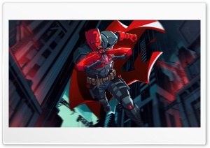 DC Dark Legion Red Hood 4K UHD Wallpaper for Widescreen and UltraWide Desktop, UltraHD TV, Smartphone, Tablet