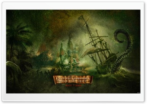 Dead Man's Chest Pirates Of The Caribbean Ultra HD Wallpaper for 4K UHD Widescreen desktop, tablet & smartphone