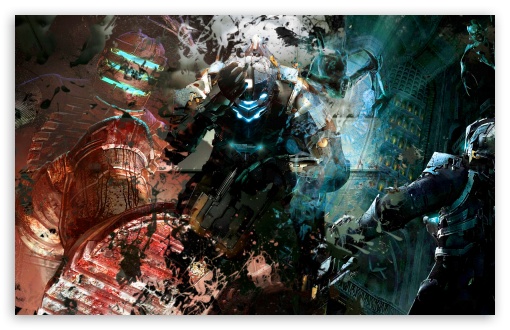 Dead Space Montage UltraHD Wallpaper for Wide 16:10 Widescreen WHXGA WQXGA WUXGA WXGA ;