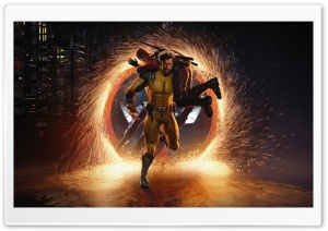 Deadpool 3 2024 Movie Ultra HD Wallpaper for 4K UHD Widescreen desktop, tablet & smartphone