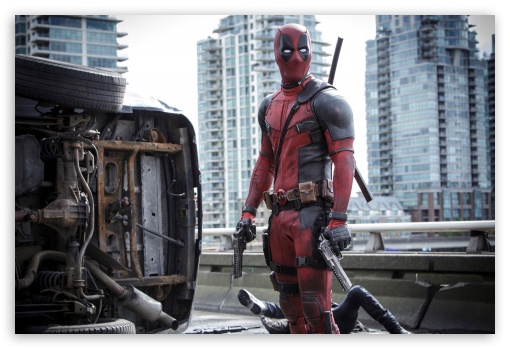 Deadpool UltraHD Wallpaper for Fullscreen 3:2 DVGA HVGA HQVGA ( Apple PowerBook G4 iPhone 4 3G 3GS iPod Touch ) ;