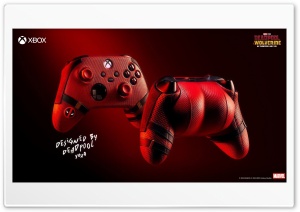 Deadpool Buns Of Steel Cheeky Xbox Controller Ultra HD Wallpaper for 4K UHD Widescreen Desktop, Lockscreen, Screensaver, TV, Tablet, Smartphone