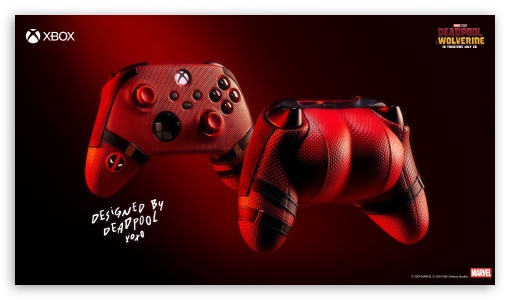 Deadpool Buns Of Steel Cheeky Xbox Controller UltraHD Wallpaper for UHD 16:9 2160p 1440p 1080p 900p 720p ; 8K UHD TV 16:9 Ultra High Definition 2160p 1440p 1080p 900p 720p ;