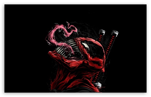 deadpool symbiote wallpaper