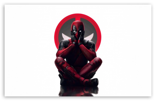 Deadpool White Background UltraHD Wallpaper for UHD 16:9 ; HD 16:9 ; UltraWide 21:9 24:10 ; Widescreen 16:10 ; Tablet 1:1 ; Mobile 9:16 9:19.5 9:20 9:21 9:22 ;