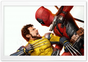 Deadpool Wolverine 2024 Superhero Comedy Movie Ultra HD Wallpaper for 4K UHD Widescreen desktop, tablet & smartphone