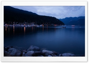 Deep Cove At Dusk Ultra HD Wallpaper for 4K UHD Widescreen desktop, tablet & smartphone
