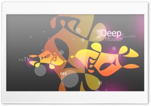 Deep House Music eQ SC Forty Four 2015 design by Tony Kokhan Ultra HD Wallpaper for 4K UHD Widescreen desktop, tablet & smartphone