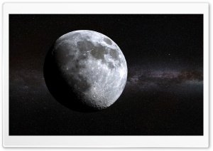 Deep Space Moon Ultra HD Wallpaper for 4K UHD Widescreen desktop, tablet & smartphone