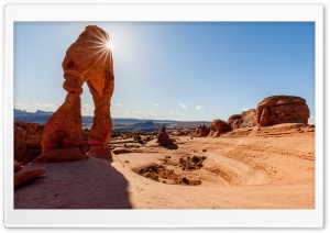 Delicate Arch Utah Landscape Ultra HD Wallpaper for 4K UHD Widescreen desktop, tablet & smartphone