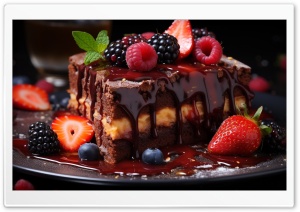 Delicious Cake Ultra HD Wallpaper for 4K UHD Widescreen Desktop, Lockscreen, Screensaver, TV, Tablet, Smartphone