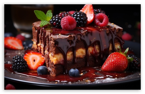 Delicious Cake UltraHD Wallpaper for UHD 16:9 ; HD 16:9 ; UltraWide 21:9 24:10 ; Widescreen 16:10 5:3 ; Fullscreen 4:3 5:4 3:2 ; Tablet 1:1 ;