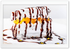 Delicious Cake Slice Ultra HD Wallpaper for 4K UHD Widescreen desktop, tablet & smartphone