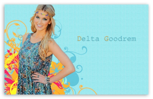 Delta Goodrem Hippie Look UltraHD Wallpaper for HD 16:9 ; Widescreen 16:10 5:3 ; Fullscreen 3:2 ;