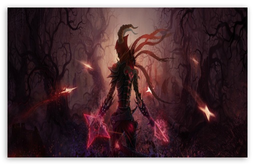 Demon Assassin Ultra HD Desktop Background Wallpaper for : Widescreen ...