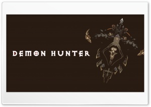 Demon Hunter Ultra HD Wallpaper for 4K UHD Widescreen desktop, tablet & smartphone