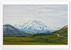 Denali Highest Mountain Peak in North America, Alaska Landscape Ultra HD Wallpaper for 4K UHD Widescreen desktop, tablet & smartphone