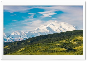 Denali National Park and Preserve, Alaska Range, United States Ultra HD Wallpaper for 4K UHD Widescreen desktop, tablet & smartphone