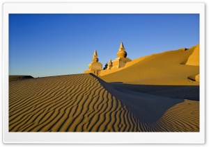Desert Castle Ultra HD Wallpaper for 4K UHD Widescreen desktop, tablet & smartphone